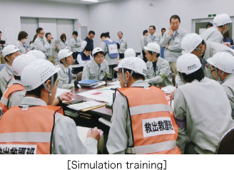 Simulation training