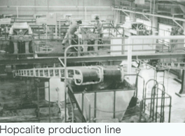 Hopcalite production line