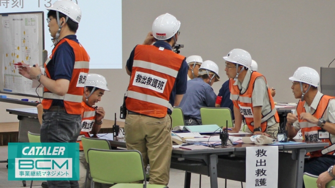 ＢＣＭシミュレーション訓練を実施しました