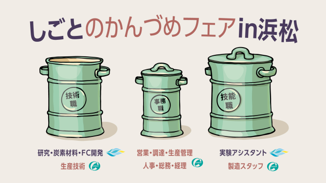 しごとのかんづめフェア in 浜松