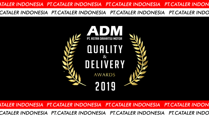 キャタラーインドネシアがADMよりQuality & Delivery Awardを受賞しました